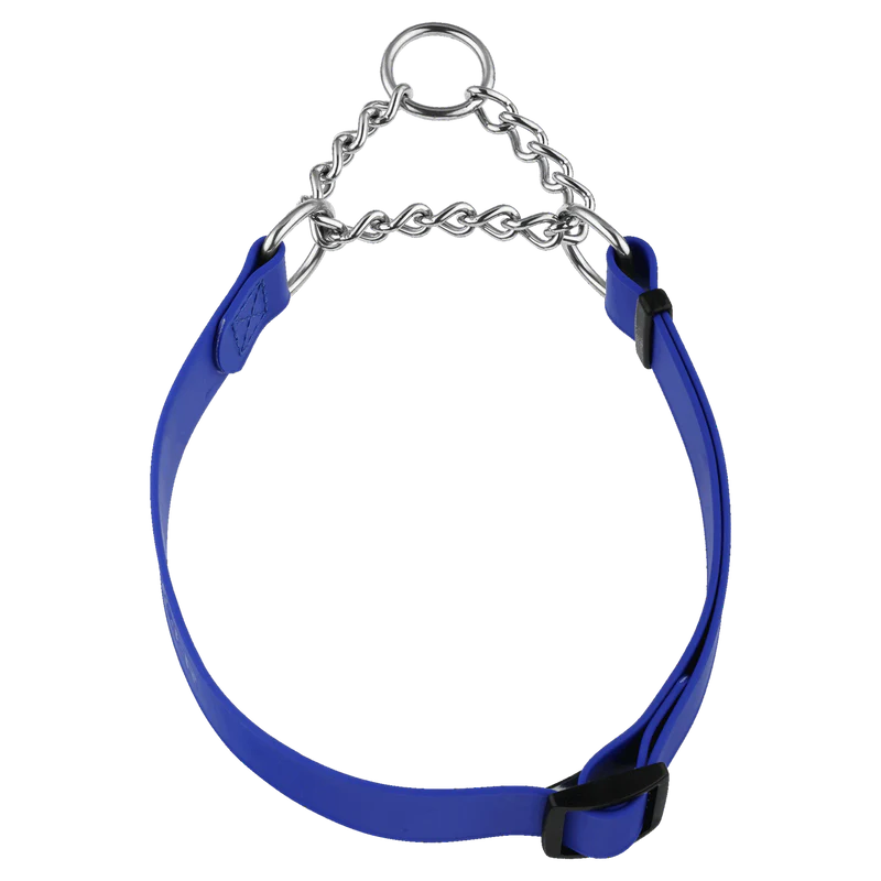 Biothane® Adjustable collar with pull-through chain 40-65cm - Image 7