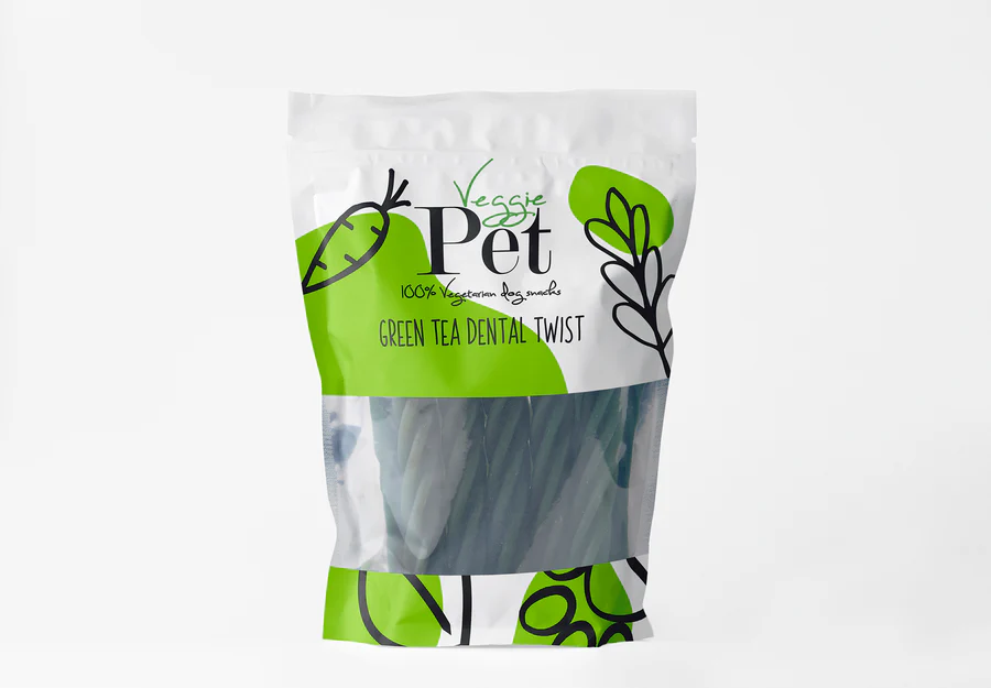 Veggie Pet Græn Te TannHreinsiBein