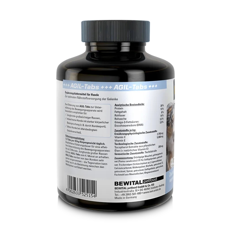 Belcando Fæðubótarefni Tabs AGIL 60stk - Image 3