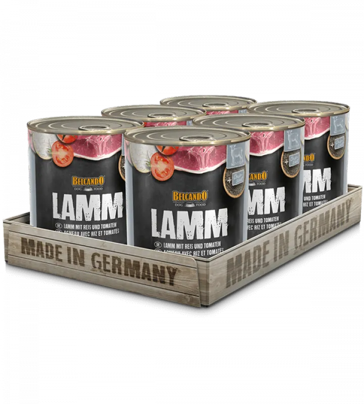 Belcando Super Premium blautfóður Lamb/Grjón/Tómatar 800gr - Image 3