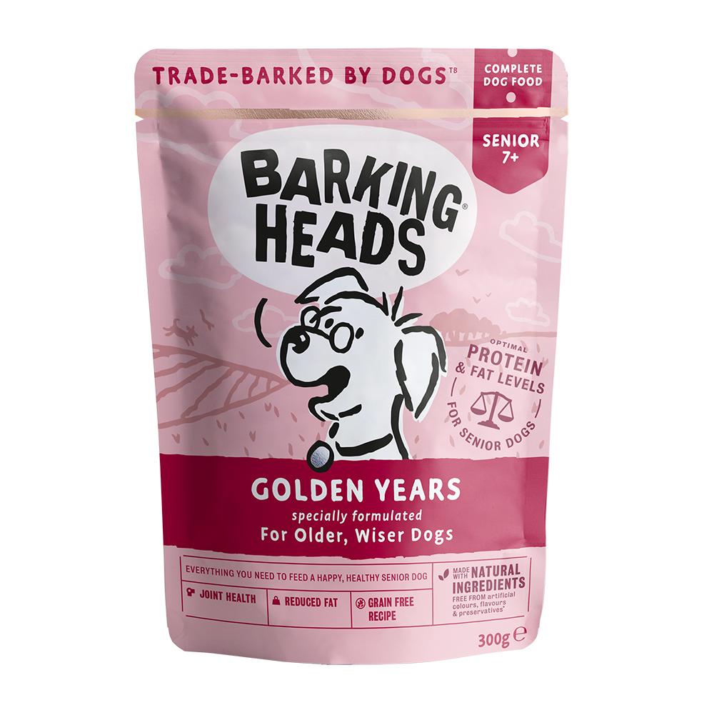 Barking Heads Golden Years Wetfood – 300gr